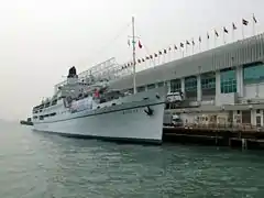 Le MV Doulos à Hong Kong.