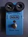 MXR Blue Box, une fuzz produisant une octave inférieure.