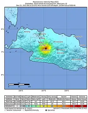 Image illustrative de l’article Séisme de 2022 à Java occidental