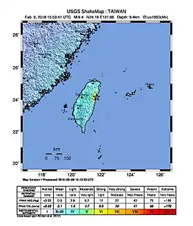 Image illustrative de l’article Séisme de 2018 à Hualien