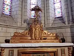 Maître-autel de l'église.