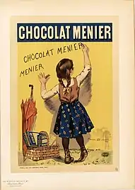 Chocolat Menier (1895), affiche.