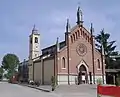 L'église paroissiale, dédiée à saint Georges.