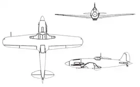 vue en plan de l’avion