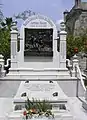 Tombe de la veuve du général Maceo au cimetière Santa Ifigenia de Santiago de Cuba
