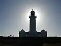 Vue distante du phare