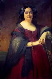 Portrait de Mme Émile Pereire, née Rachel Herminie Rodrigues-Henriques (1805-1874)