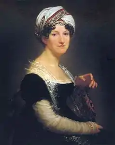 Madame Péan de Saint-Gilles, 1822, collection particulière, New Orleans