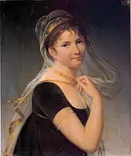 Portrait de Mme Augustin, Salon de 1806, localisation inconnue