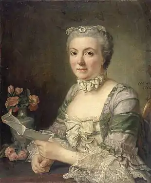 Jean-François Colson, Madame Véron de Forbonnais, 1760.