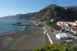 La plage de Ribeira Brava