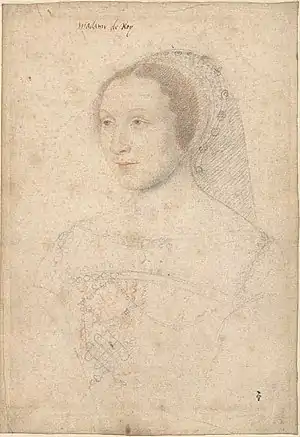 Madeleine de Mailly - François Clouet