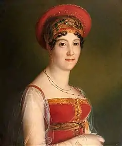 Mademoiselle Mars en costume moscovite, 1814, par François Gérard.