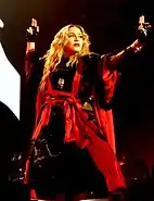 Madonna (à Berlin en 2015).