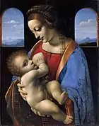 Léonard de Vinci - Vierge à l’enfant, 1490-1491Musée de l'Ermitage, Saint-Pétersbourg.