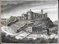 Veduta della Madonna del Monte, 1795.