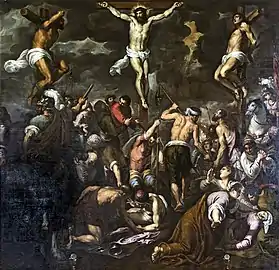 La Crucifixion, Église de la Madonna dell'Orto, 1579