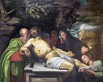 Compianto sul Cristo morto, de  Gerolamo Savoldo.