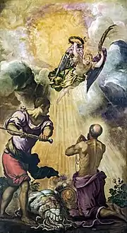 La Décapitation de saint Paul Tintoretto.