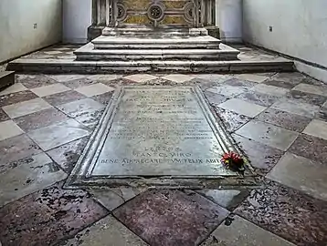 La tombe du Tintoretto.