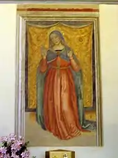Madonna delle Grazie, fresque, attribuée à Giannicola di Paolo