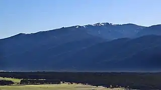 Le Madrès vu depuis Les Angles.