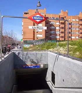 Image illustrative de l’article Las Musas (métro de Madrid)