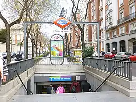 Image illustrative de l’article Núñez de Balboa (métro de Madrid)