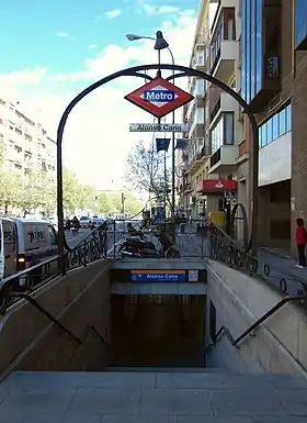 Image illustrative de l’article Alonso Cano (métro de Madrid)