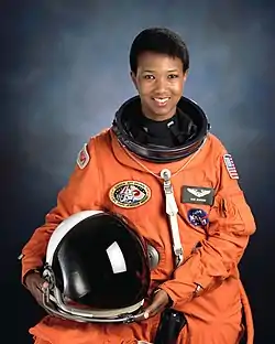 L'astronaute Mae Jemison en 1992.