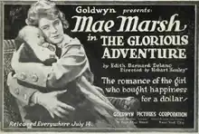 Mae Marsh The Glorious Adventure 1918