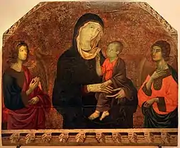 Madonna con Bambino e due Angeli du Maître de Badia a Isola.