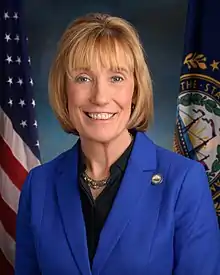 Maggie Hassan, sénatrice fédérale depuis 2017.