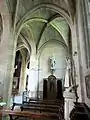 Chapelle Saint-Joseph, vue vers l'ouest.