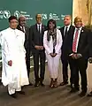 Mahamadou Issoufou, Paul Kagame, Tigui Camara au sommet de Kigali