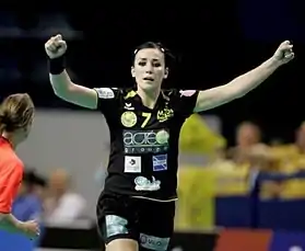 Maria Iacob Joueuse de Handball pro.