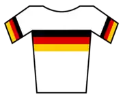 Maillot de champion d'Allemagne de cyclisme