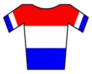 Maillot de champion des Pays-Bas de cyclisme