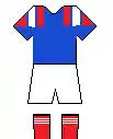 Maillot de l'équipe de France en 1992-1993.