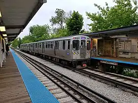 Image illustrative de l’article Ligne mauve du métro de Chicago