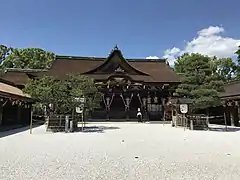 Temple principal du Kitano Tenman-gū.