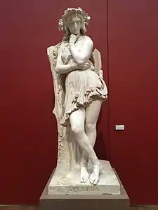 Velléda (1839), plâtre, musée des Beaux-Arts d'Angers.