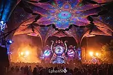 Mainstage du Hadra Trance Festival 2019