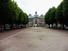 La maire de Marchiennes, vue de la Place Gambetta.