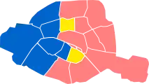 Maires élus par secteur