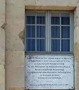 Mémoire de Pierre Loyer tombé là le 12 juin 1940.