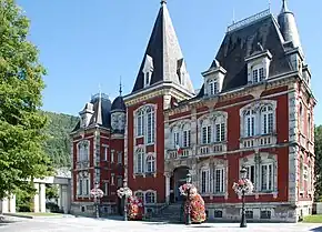 Hôtel de ville de Lourdes, façade nord.