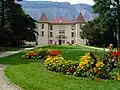 Le château de Montbonnot ou de Miribel ; aujourd'hui l'hôtel de ville de Montbonnot-Saint-Martin.