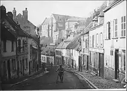 La rue Becquerel en 1917