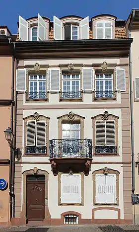 Maison Baerfaçade, toiture